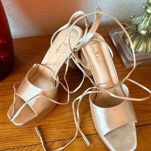 Lulu's Satin Shoes, wedding, prom, party